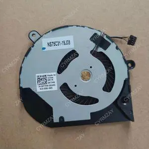 DBTLAP Laptop Cooling Fan For 06T7HN NS75C31-19J08 4PIN Cooling Fan