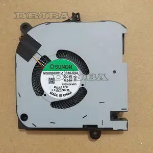 Laptop Cooling Fan For SUNON MG80080V1-1C010-S9A DP/N:0M8NHV 5V 0.34A Fan