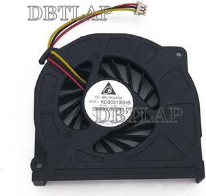 Laptop CPU Fan Compatible for Fujitsu SH760 SH560 T900 T901 NH900 T730 E751 E752 AH701 TH700 E780 T731 AH550 AH551 KDB05105HB-E910 KDB05105HB CA49600-0241 3 PIN