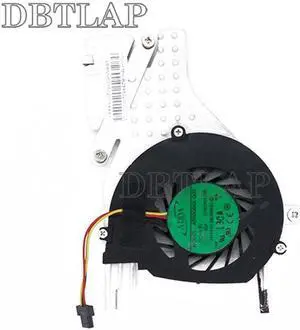 Laptop CPU Fan Compatible for HP COMPAQ Mini CQ10 Mini 110-3000 HSTNN-Q46C 608772-001 AD5005HX-QD3 3 PIN CPU Fan heatsink