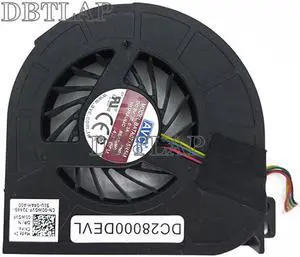 CPU Fan for DELL Precision M4800 Laptop Cooling Fan BATA0715R5M PN01 DC28000DEVL 00WGVF