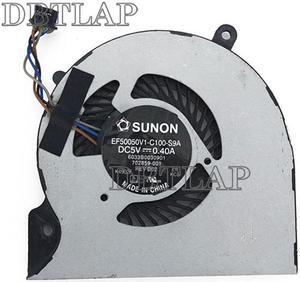 Laptop CPU Cooling Fan for HP EliteBook Folio 9470 9470M EF50050V1-C100-S9A 702859-001 6033B0030901 Series Fan