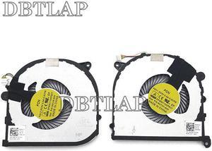 GPU+CPU Fan for Dell XPS 15 9550 Precision 5510 DFS501105PR0T DFS501105PQ0T 0RVTXY RVTXY 036CV9 36CV9