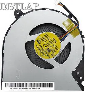 Fan for Lenovo IdeaPad Y700 Y700-15ISK Laptop CPU Fan P/N:MF75100V1-C010-S9A DC28000CRS0 4pins