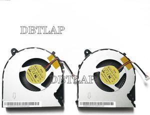 Twins Fan for Lenovo Ideapad Y700 Y700-15ISK Y700-15ACZ P/N:MF75100V1-C010-S9A CPU + GPU Cooling Fans 4PINS