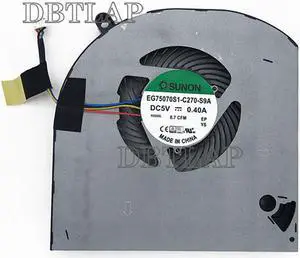 CPU Fan for Dell Alienware 15 R3 R4 CPU Fan EG75070S1-C270-S9A Laptop Cooling