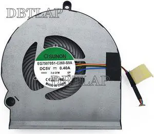 GPU & CPU Cooling Fan for HP Omen 15-5000 15-5100 15-5200 15T-5000 15T-5100 15-5020CA 788600-001 023.10028.0011 & 023.10029.0011