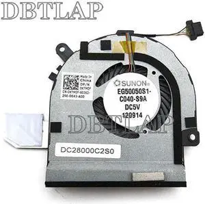 CPU Cooling Fan for Dell XPS 12 9Q23 KTM0F 0KTM0F DC28000C2S0 Cooler