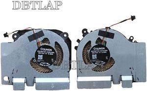 New Laptop CPU + GPU Cooling Fan for XiaoMi MI 15.6 GTX1060 EG75071S1-C020-S9A EG75071S1-C010-S9A 12V