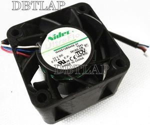 W40S12BS4A5-07 4CM 40x40x28mm 4028 DC 12V 0.73A Two Ball Bearing PC Case Server Inverter Cooling Fan