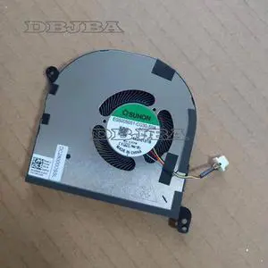 DBTLAP Laptop GPU Cooling Fan For DELL XPS 15 9500 P91F DC28000OSSL 009RK6 09RK6 EG50050S1-CG30-S9A DC5V 0.38A