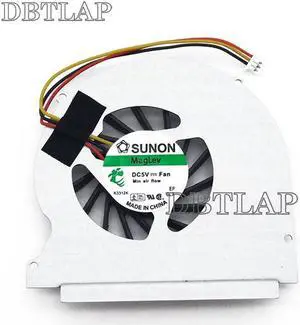 Laptop CPU Fan Compatible for Toshiba Satellite P745 A660-01S M600 M640 M645 M650 P740 Fan KSB05105HA AD7105HX-GB3 9M91