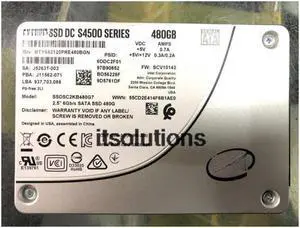 For Intel DELL S4500 480G FH49G 2.5 SATA SSDSC2KB480G7R SSD