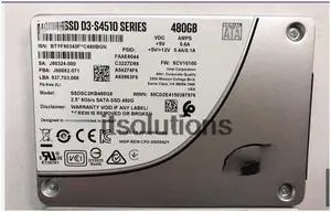For Intel SSD D3-S4510 480G 960 SSD SSDC2KB480G8 960G8 For Intel SSD D3-S4510 480G 960 SSD SSDC2KB480G8 960G8