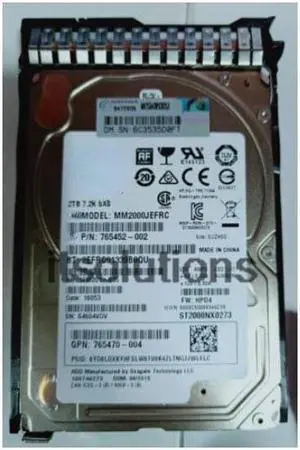 For 765466-B21 765873-001 765452-002 2T SAS 2.5 HDD G8 G9 G10