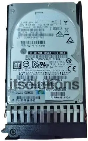 For HP J9F49A 787649-001 1.8TB 12G SAS 10K 2.5 MSA 1040 2040hard disk