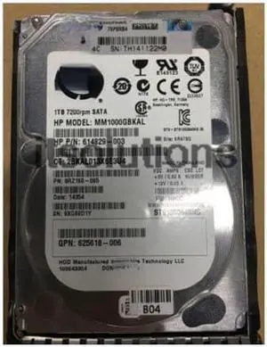 For HP 1T 7.2K SATA HDD 2.5 inch 713969-001 614829-003 713842-b21