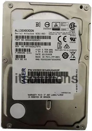 For TOSHIBA Toshiba AL13SXB300N MK3001GRRB 300G 15K SAS 2.5 hard disk