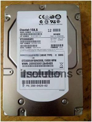 For SUN XTC-FC1CF-300G10KZ 540-6551 390-028-02 300GB FC fiber hard disk