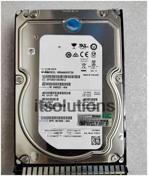 For HP 872491-B21 872772-001 4T SATA 3.5 7.2K SC server hard drive