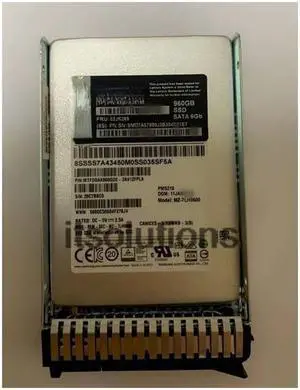 For Lenovo SR550650 4XB7A38185 02JK269 960G SSD SATA 6Gb Solid State Drive