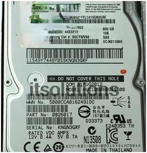 For IBM 44X3212 90Y7652 90Y7654 90Y7656 600G Flex V7000 Hard Disk HDD