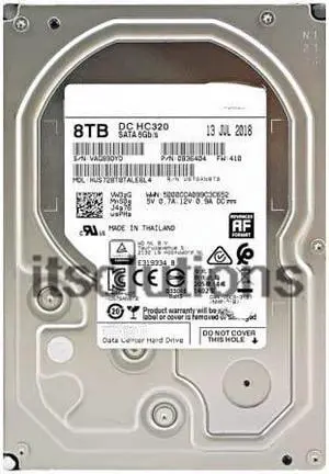 For WD Western Digital HUS728T8TALE6L4 8T Mechanical NAS Enterprise Hard Disk 8TB Enterprise Disk HC320