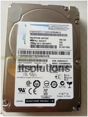 For IBM Flex V7000 44X3217 90Y7661 900GB 10K SAS 2.5 storage hard drive