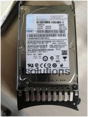 For IBM 81Y9726 81Y9727 42D0752 42D0753 500G 7.2K SATA 2.5NS hard disk