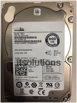 For DELL ST900MM0006 900G 10K.6 SAS 6Gb 900GB server hard drive 02RR9T
