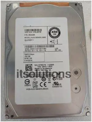 For DELL server hard drive 450G 15K SAS 3.5 0T857K 0XX517 XX517 T857K