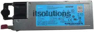 For HP DL360 DL380 Gen9 G9 Server 500W Power Supply 723594-001 754377-001