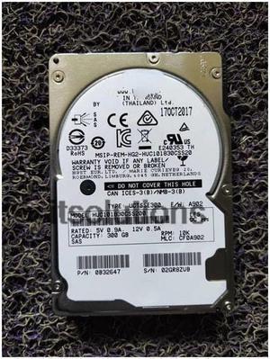 For HGST 2.5 300G 10K SAS HUC101830CSS200 0B31782