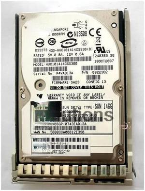 For Sun 540-7355-02 390-0375-03 146G 10K SAS 2.5" HDD MBB2147RC