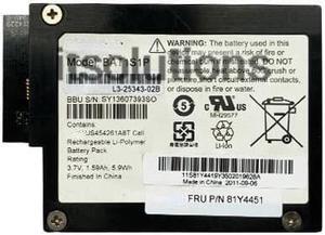 For IBM BAT1S1P 81Y4451 M5015 M5014 9260-8i array card battery bbu0