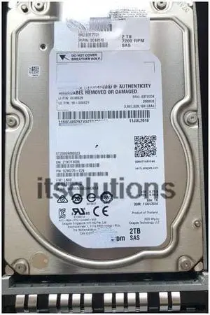 For Lenovo 03T8334 MG03SCA200 2T SAS 3.5 Server RD540 RD640 TD330 Hard Disk