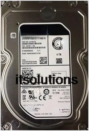 For DELL ST4000NM0035 4T 7.2K SATA 3.5 inch Seagate 0KRH17 server hard drive