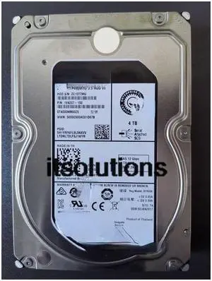 For Dell 4 TB SAS 12 gb 3.5 inch server hard drive4T ST4000NM0025 0 yxg4k