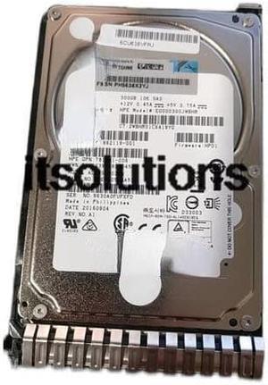 For HP 300 g 10 k 12 gb/s 2.5 -inch SAS server hard drive, 862119-001, 781581-006