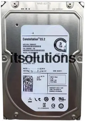For Seagate/Seagate 3tb sas 3.5 inch 3t 6gDell 64m server hard driveST33000650ss
