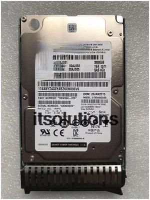 For Lenovo /IBM 00AJ081 00AJ082 00AJ085 300G 15K SAS 2.5 server hard drive