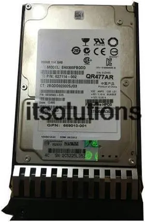 For HP665750-001 QR477A M6625 300G EVA SAS 2.5 inch 15K storage hard drive