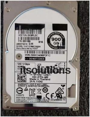 For DELL SC200 SC220 SC4020 SC5020 Storage Hard Disk 900G 10K 12Gb 0F4VMK