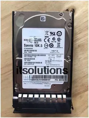 For 900G 10K SAS 2.5 02310LYS 2288H V2 V3 server hard drive