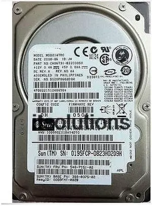 For Sun Fire T1000 Disassembly Hard Drive 541-2291 390-0324 390-0375