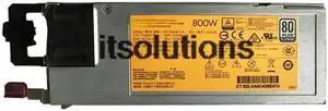 For HP GEN9 800W 720479-B21 800W 723599-001 754381-001