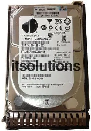 For HP 655710-B21 1TB SATA 7.2K server hard drive 656108-001