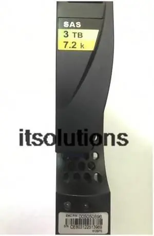 For EMC 3TB 7.2K 3.5 SAS 005050596 005049573 005049571 005050159