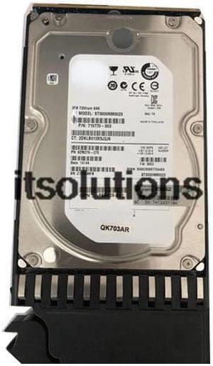 For HP MSA2000 P2000 HDD 3T SAS 3.5 7.2K QK703A 656102-001