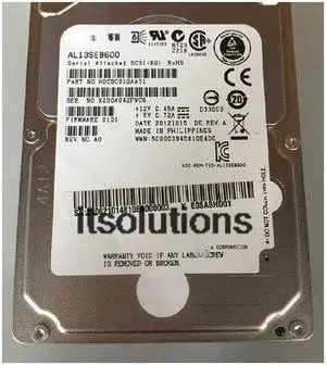 For 06210148 AL13SEB600 E0SASHD01 600G 10K 2.5 SAS hard drives